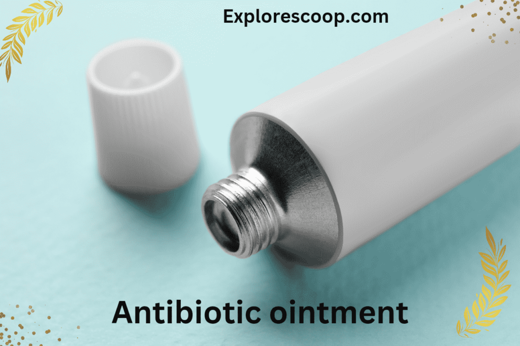 An Antibiotic ointment-What is in a Basic First Aid Kit (contents of basic first aid kit)