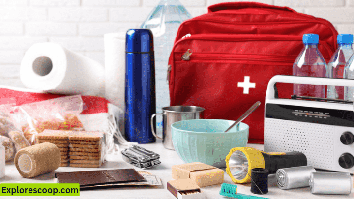 An Image Of First Aid Kit For Kitchen Accidents
