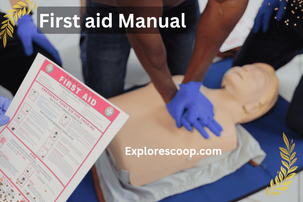An Image showing first aid manual