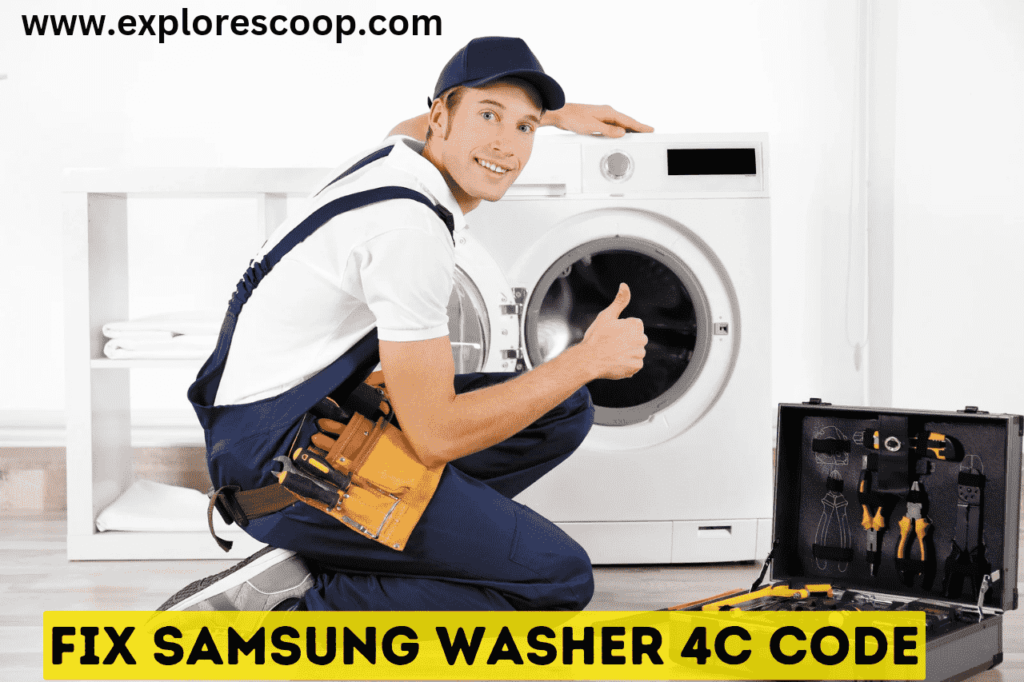 How to Reset Samsung Washer 4C Code: A Complete Guide 2 The 4C error code indicates a problem with the water supply to the washer.