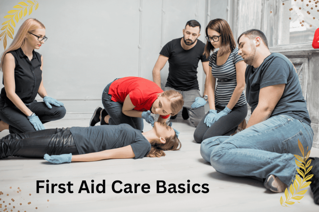 here we will discuss about training courses of basic first aid