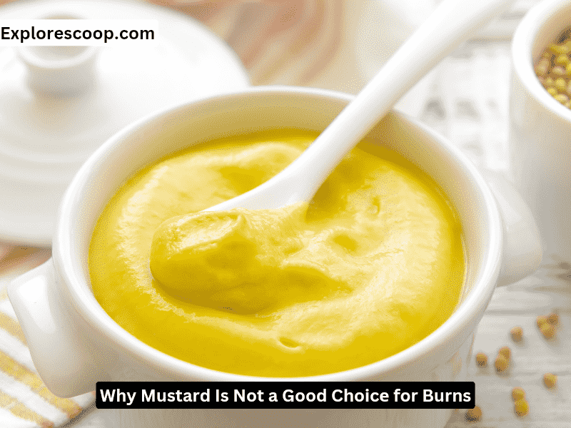 an image showing a cup full of mustard- (Does mustard help with burns | The truth behind this popular home remedy)