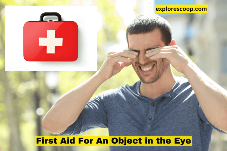 A Man rubbing his eyes due to something in the eye
