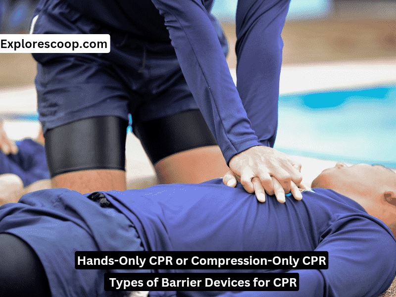 How can you lower your risk for infection when giving breaths? 4 Practical Steps! 3 A man gining chest compressions to another unconscious man laying on the ground (how can you lower your risk for infection when giving breaths?)