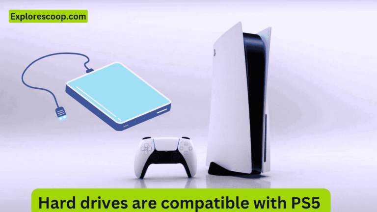 An image of a PS5 system with a hard drive-(what hard drives are compatible with ps5)